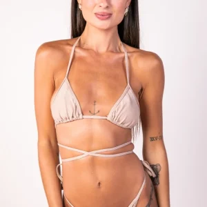 Biquíni Amanda Lurex Dourado