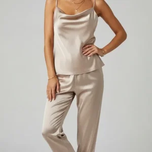 Pijama de Cetim Feminino